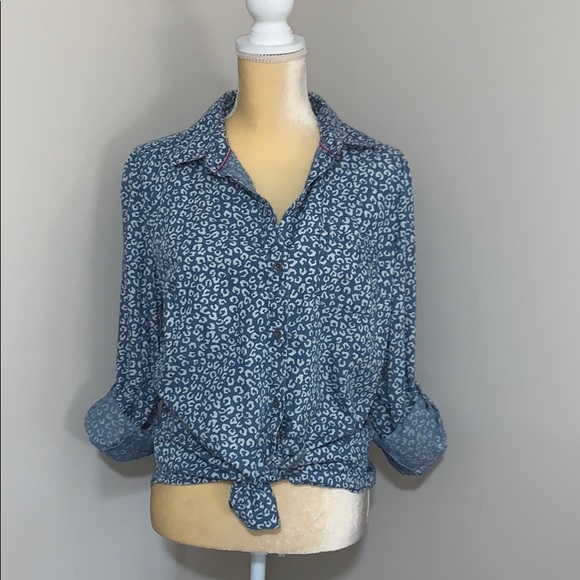 100% Cotton Button Down Top - Picture 5 of 7